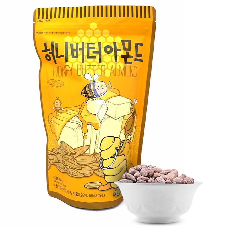 [HBAF]Almond honey Butter/Wasabi 190g (Shipping from Korea) | Shopee ...