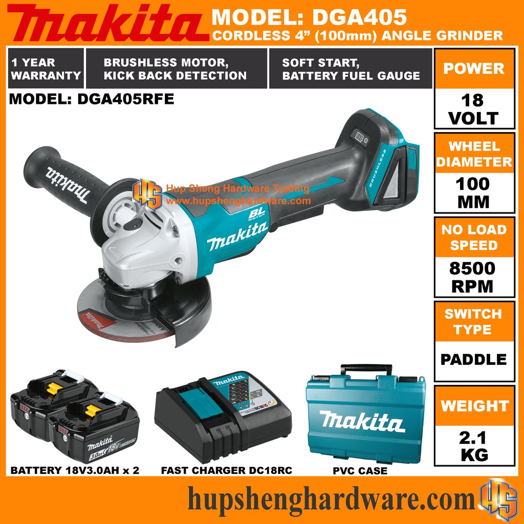 Makita dga405z discount