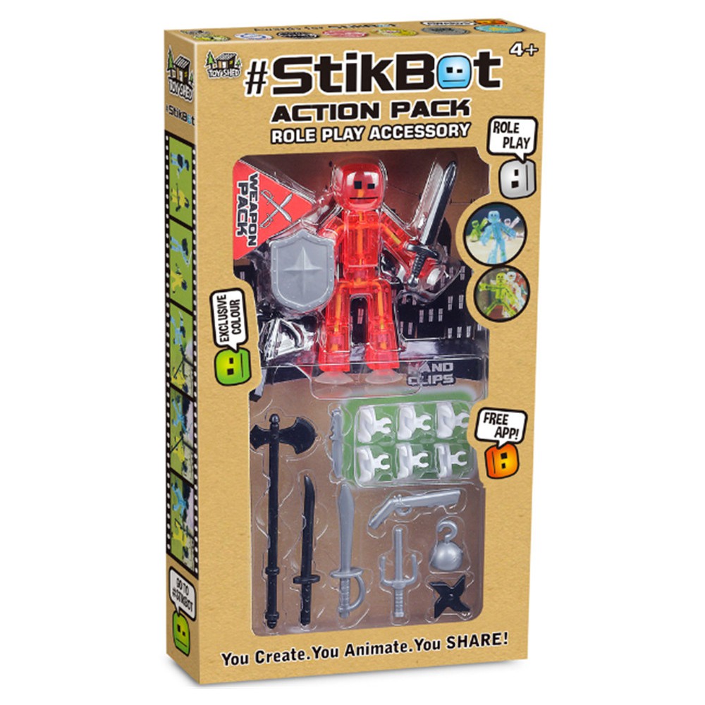 stikbot puppet sucker joint puppet freeze Action Figure Filming ...