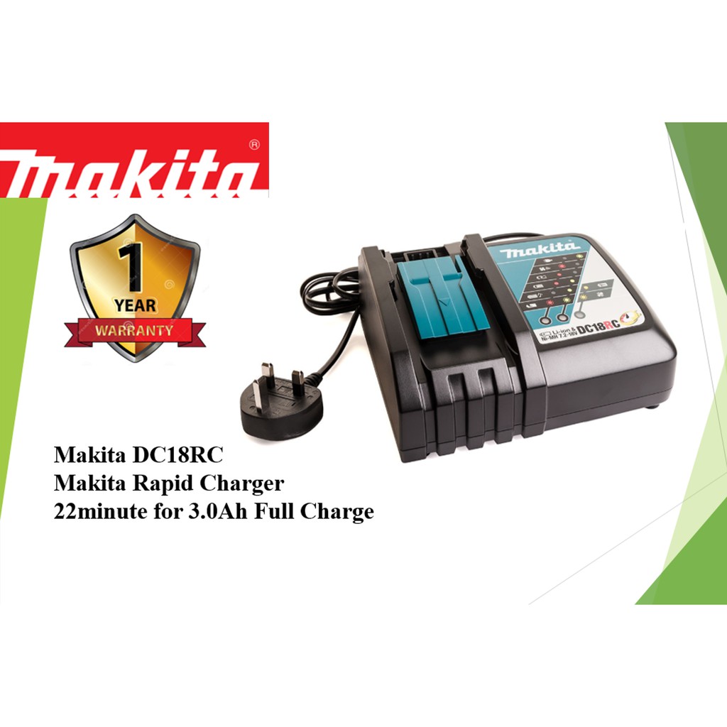 Makita DC18RC Rapid Charger 18V | Shopee Malaysia