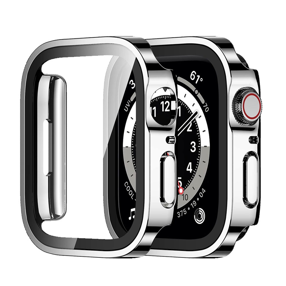 Waterproof Watch Case Tempered Glass for apple watch serie 8 7 cover