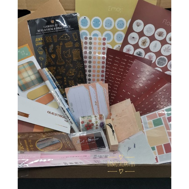 (Ready Stock) Journal D16 Set Box stationery paper | Shopee Malaysia