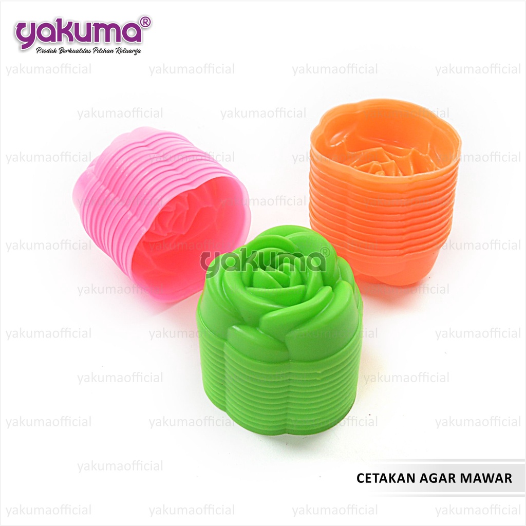 MAWAR Molding AGAR/JELLY/Pudding/Rose Chocolate (12Pcs) Shopee Malaysia