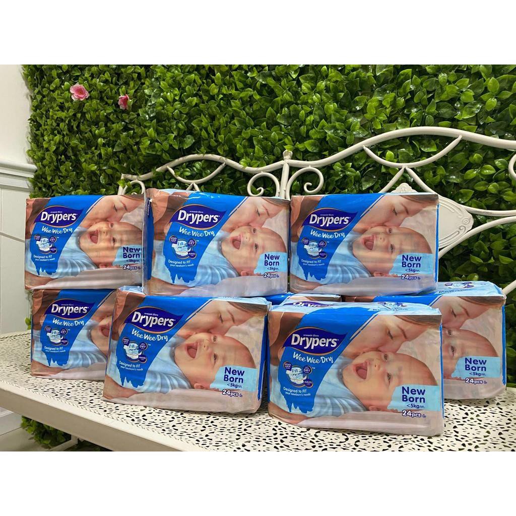 cloth diaper Cheapest Price!! Drypers Wee Dry NB(New Born)24pcs/Small