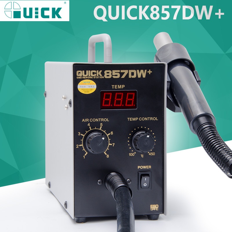 READY STOCK~ BLOWER QUICK 857DW+ ADJUSTABLE HOT AIR HEAT GUN REWORK ...