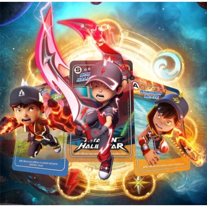 Boboiboy Galaxy Card PEK FUSION / VORTEX / ELEMENTAL / VERSUS / IMPAK ...