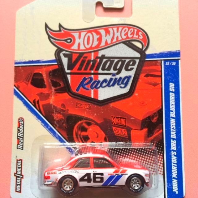 Hot wheels vintage store racing datsun 510