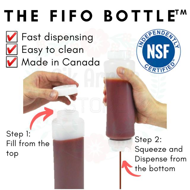 FIFO Bottles, Best Sauce & Condiment Squeeze Bottles