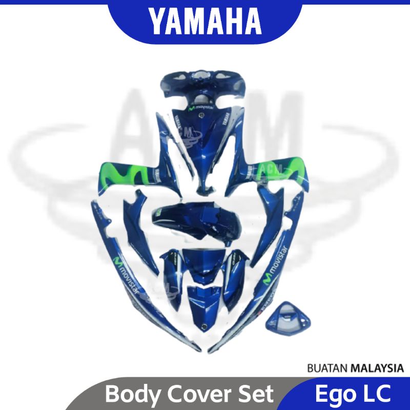 Movistar Yamaha Cover Set Lagenda Nouvo Ego Lc Fi Avantiz Egos Lc V V Srl Y Zr V