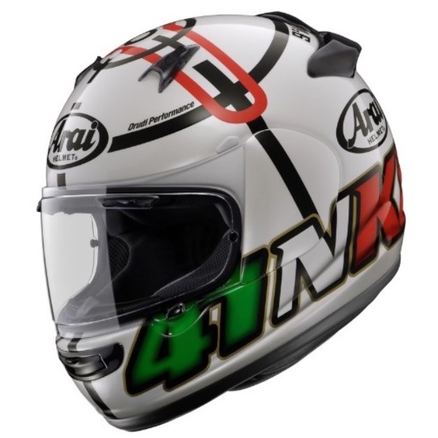 arai helmet haga monza Corsair-X color finish and is available in size XS Arai Corsair-V Haga Limited Edition