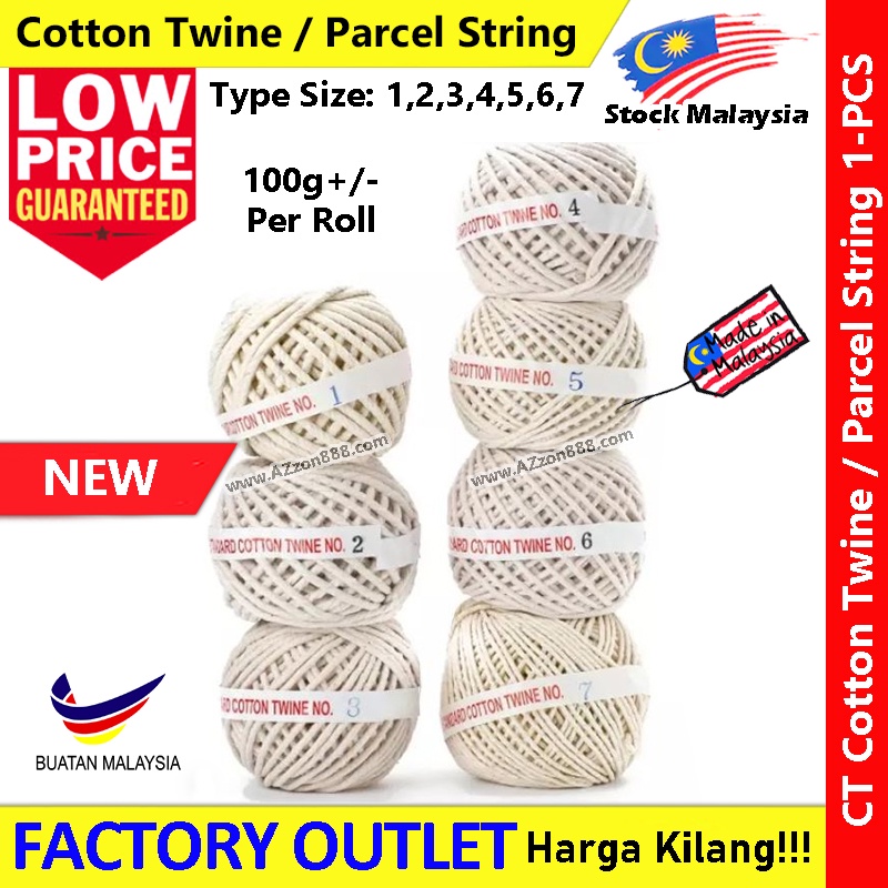 Cotton Twine / Parcel String / Tali Pos / Tali Parcel String #Cotton #Twine  #Parcel #String #邮包绳#包裹绳子#文件捆绑绳#棉绳#邮件打包绳