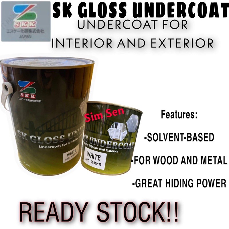 Gloss undercoat hot sale