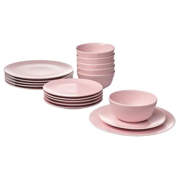 Ikea Dinnerware Set For [18 PCS] SET STONEWARE IKEA DINNER