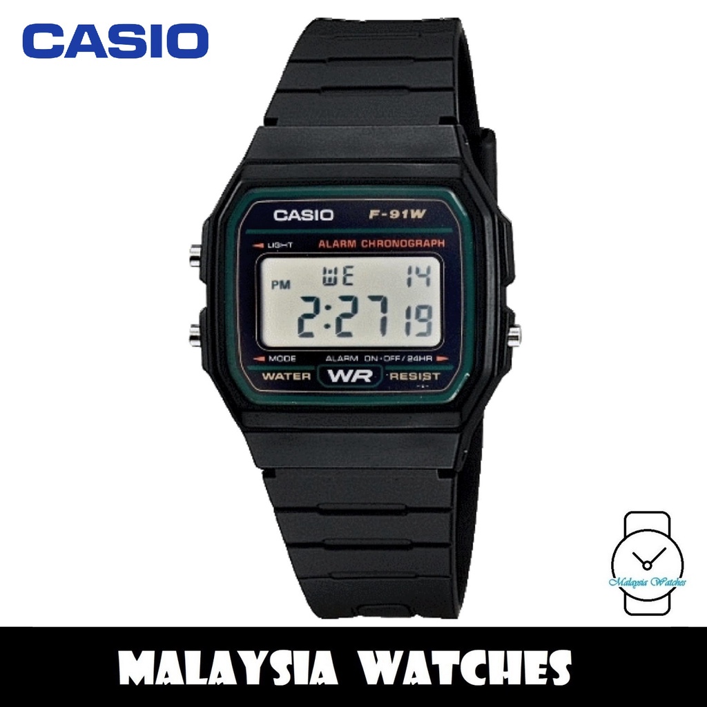 Casio f91w online shopee