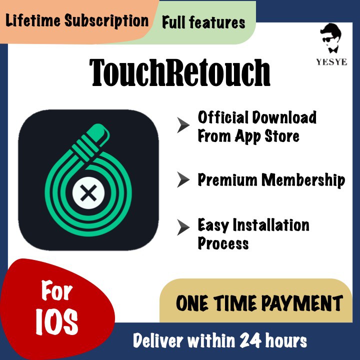 (IOS)TouchRetouch app - Declutter your photos | Shopee Malaysia