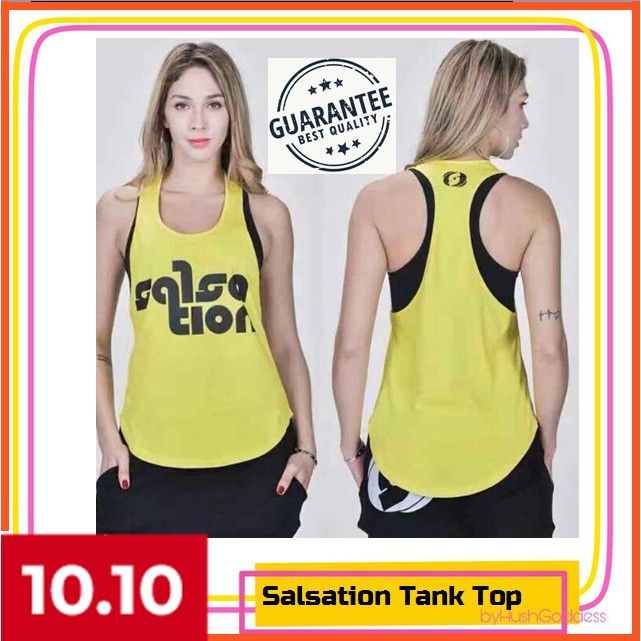 Salsation Wear Tank Top Women Sports Wear Workout Zumba | Shopee