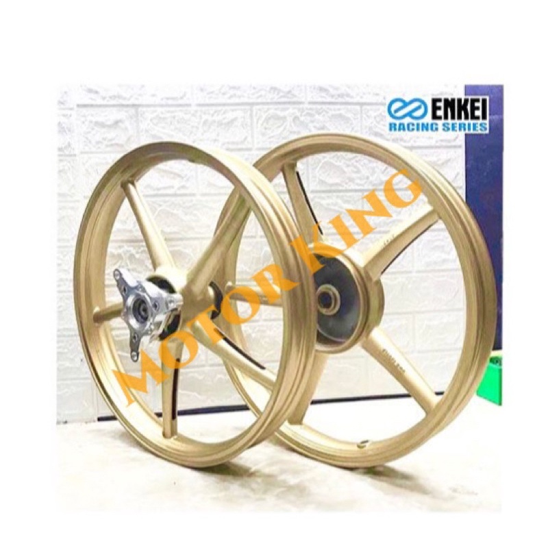 ENKEI SPORT RIM SP 522 YAMAHA SCOOTER NVX 155 ( GOLD / BLACK / BLUE ...