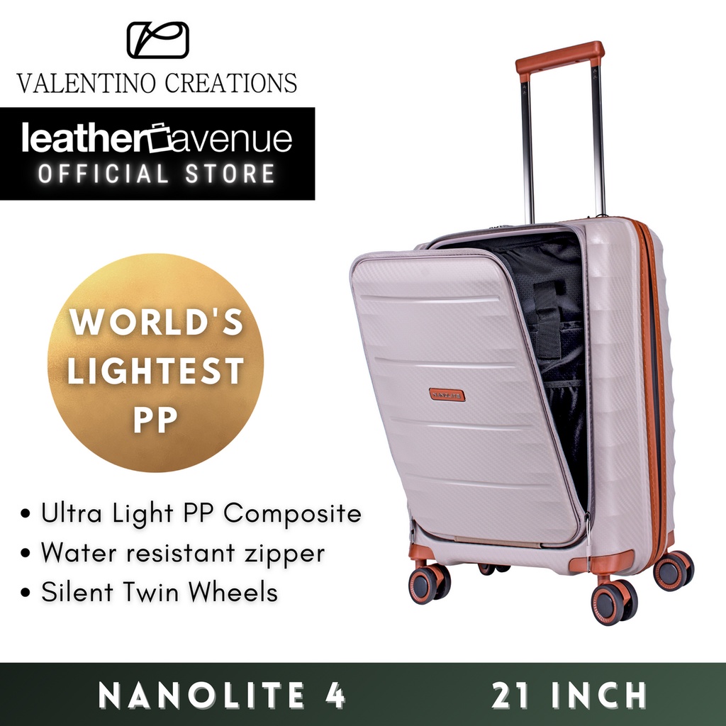Valentino Creations Nanolite 4 (21 inch) WORLD'S LIGHTEST PP Luggage