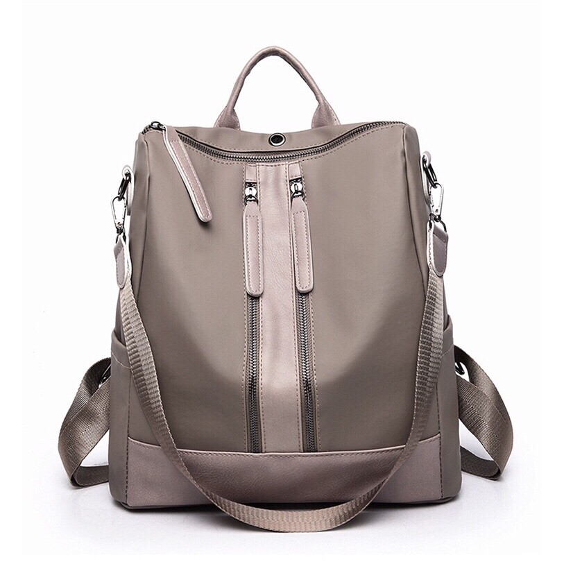 SKM Waterproof Oxford Nylon Fashion Women Backpack School Bag / Begpack ...