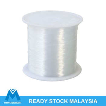 Illusion Cord (Tali Tangsi) for stringing beads, 1 spool | Shopee Malaysia