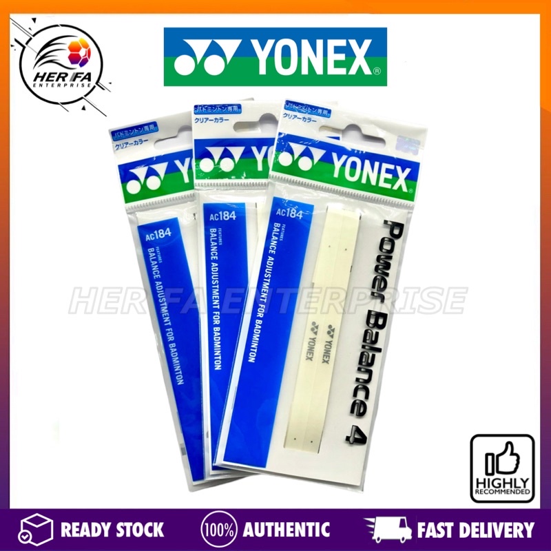 YONEX Power Balance Badminton Rackets AC184 Racquet Head Protecter Tape ...