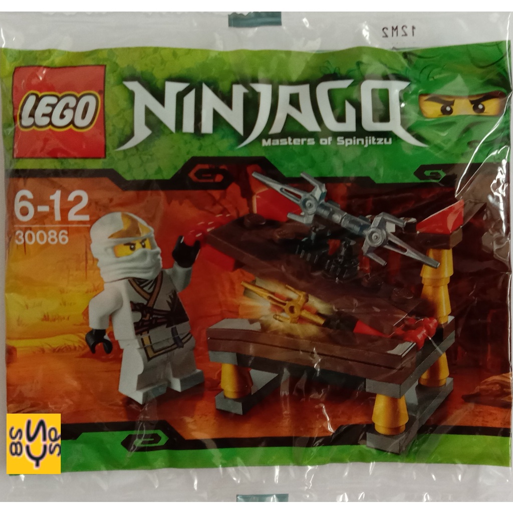 Lxgo Ninjago Master of Spinjitzu Polybag 30086 Hidden Sword | Shopee ...
