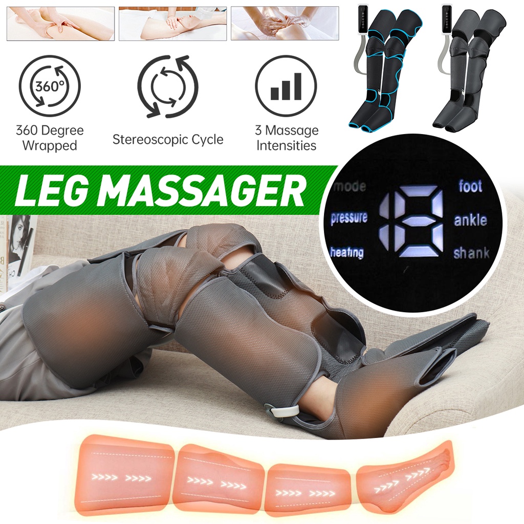 Air Compression Leg Foot Massager Lymphatic Massage Machines Blood