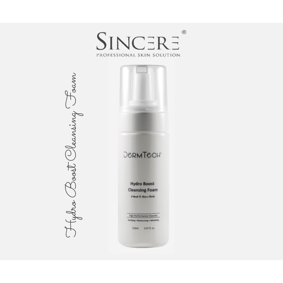 DermTech Hydro Boost Cleansing Foam (150ml) | Shopee Malaysia
