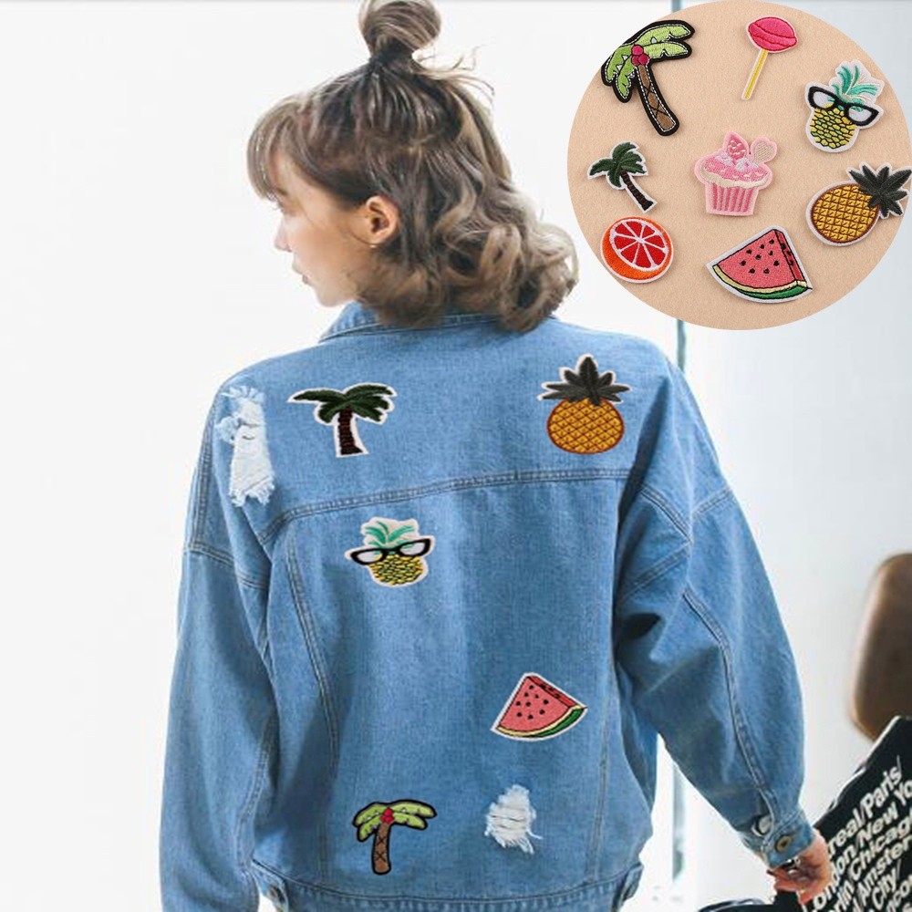 Embroidered Iron On Vegetable Carrot Patch Sew On Badge Clothes Craft Embroidery - Foto 2