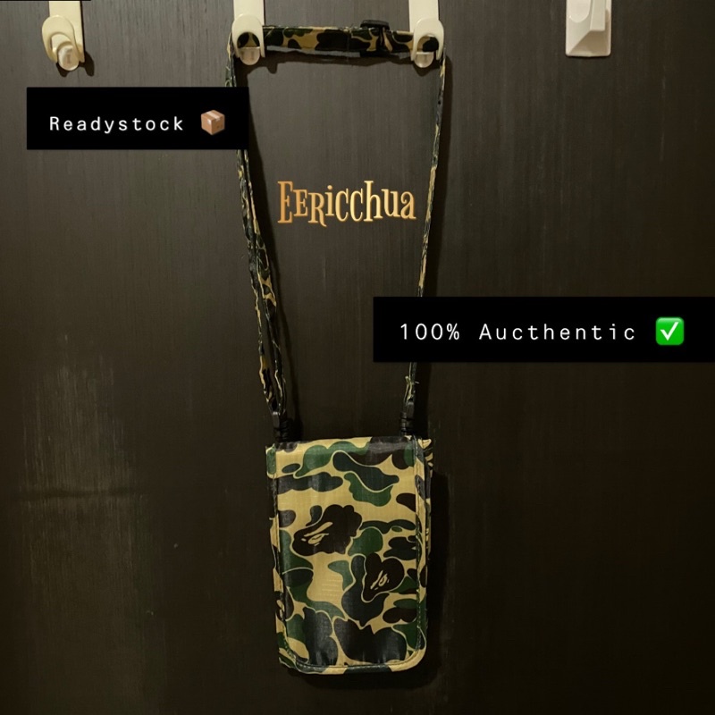 A Bathing Ape Bape Magazine Camo Multipurpose Sling Bag Legit