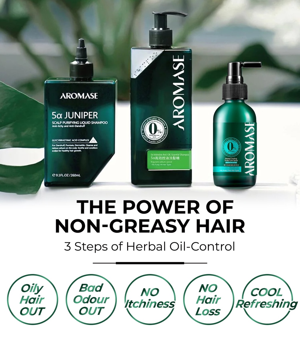 Aromase Pre-Shampoo / Shampoo /Scalp Spray / Purifying Gel Series(Small ...
