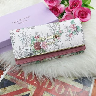 RESTOCK TED Baker Trifold Zip Long wallet Purse with BOX Dompet Perempuan Shopee Malaysia