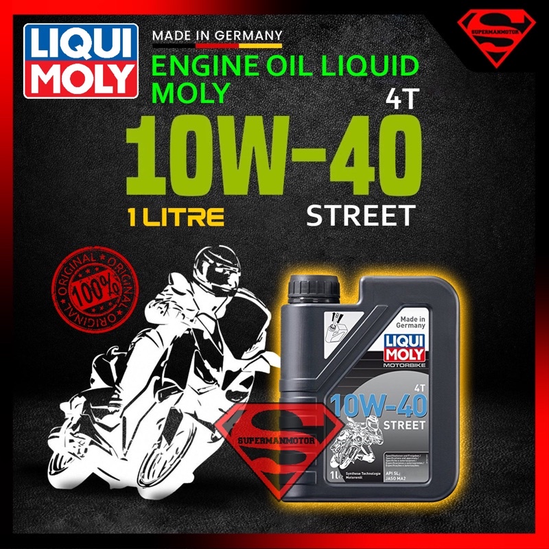 LIQUI MOLY ENGINE OIL 4T 10W40 (100 ORIGINAL) Shopee Malaysia