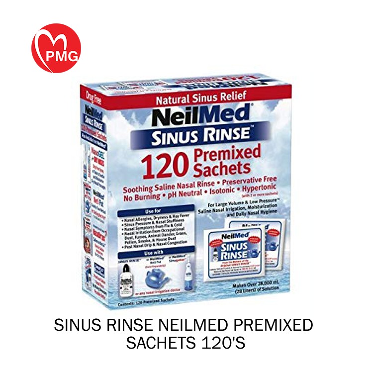 Neilmed Sinus Rinse Premixed Regular Sachets 120S