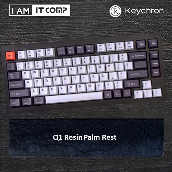 Keychron Resin Palm Rest for Keychron K2 / K4 / K6 / K8 / C1 / Q1