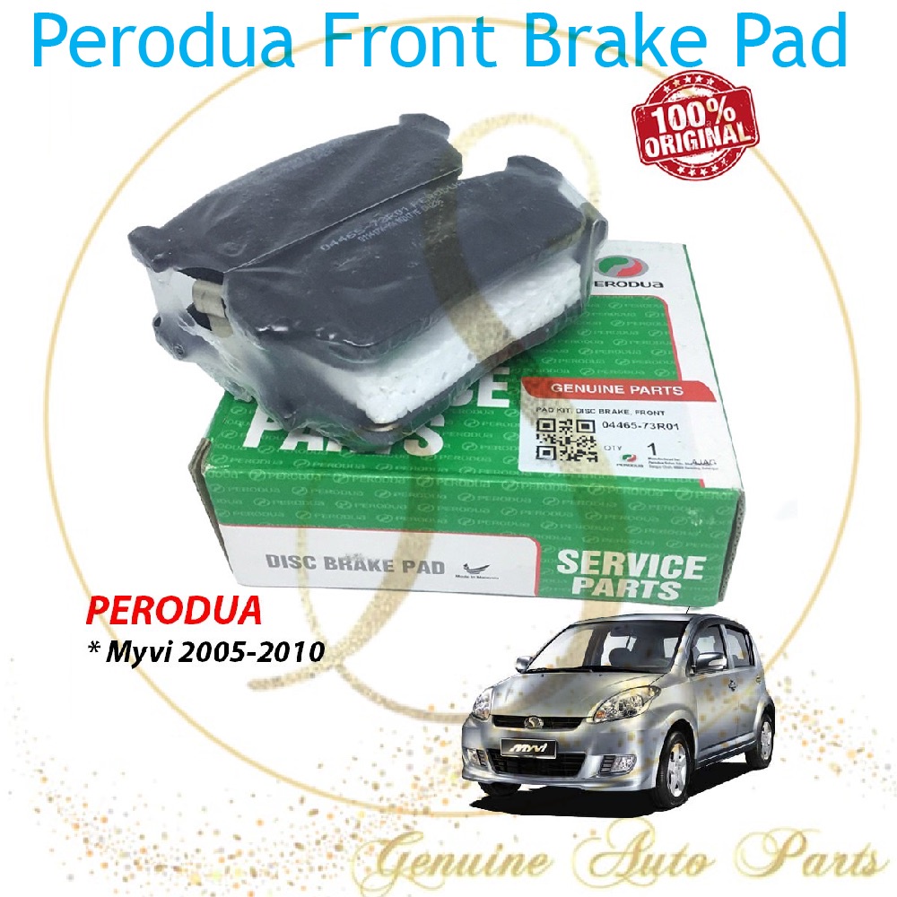(100 ORIGINAL) Old Myvi 20052010 PERODUA Front Brake Pads Myvi 1.0/1.3 D73 0446573R01
