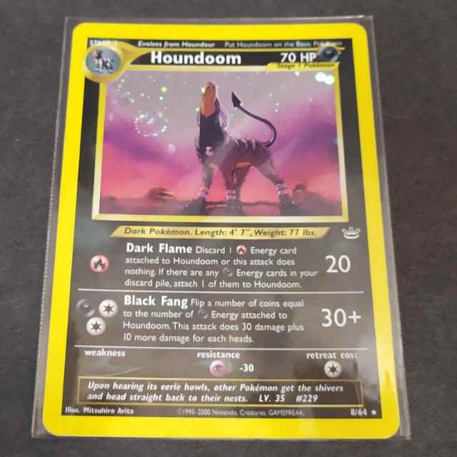 WOTC Houndoom Holo-Foil Rare Neo Revelation Set 8/64 Pokemon Card | Shopee  Malaysia