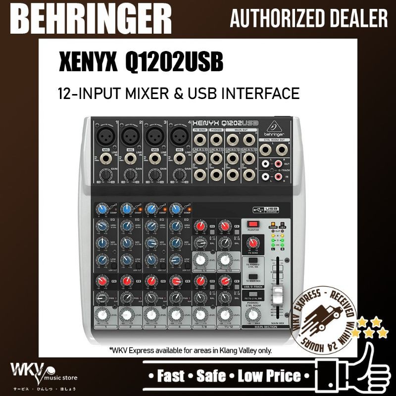Behringer Xenyx Q1202USB Premium Mixer User Guide Manual, 41 OFF