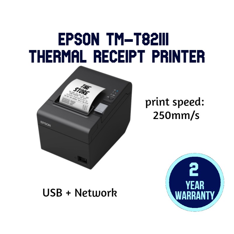 Epson Tm T82iii Thermal Receipt Printer Shopee Malaysia 1735