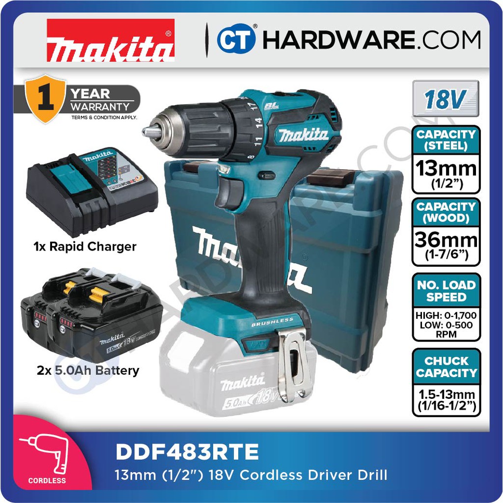 Ddf483z makita best sale