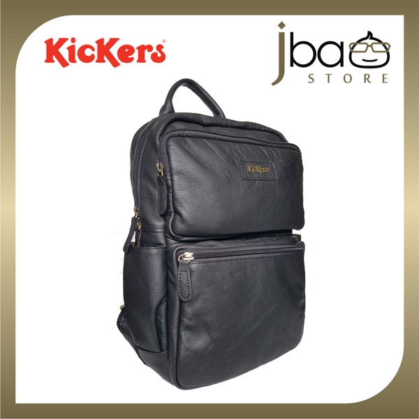 Kickers Leather Casual Travel Backpack Bag C87563 S father day best gift travel business trend carry Shopee Malaysia