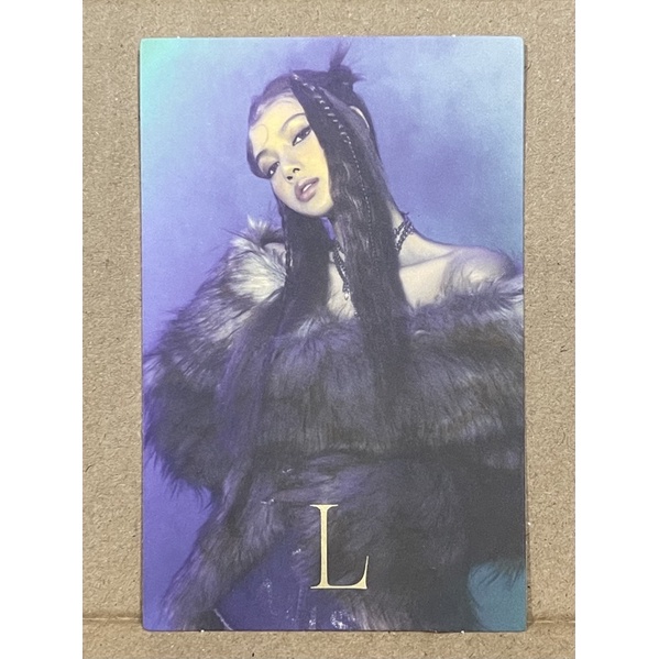 BLACKPINK LISA first single album [LALISA] RARE GOLD PHOTOCARD | Shopee ...