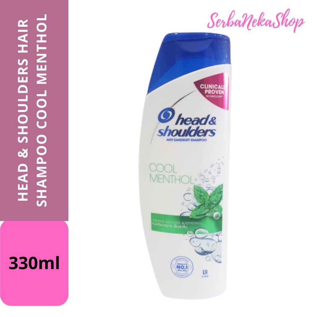 HEAD & SHOULDERS ANTI DANDRUFF SHAMPOO COOL MENTHOL 330ML | Shopee Malaysia