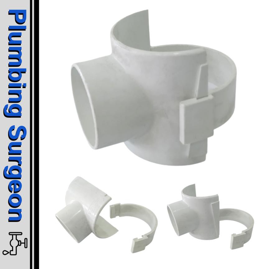 Pvc Putih Paip Putih Plumbing Upvc Boss Connector Mm X Mm Plastic