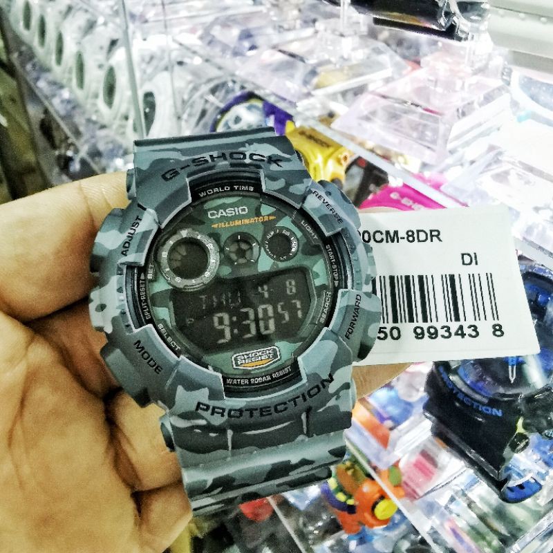 G shock army grey sale