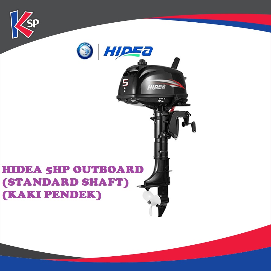 HIDEA 5HP HD5FHS 2 STROKE OUTBOARD ENGINE | Shopee Malaysia