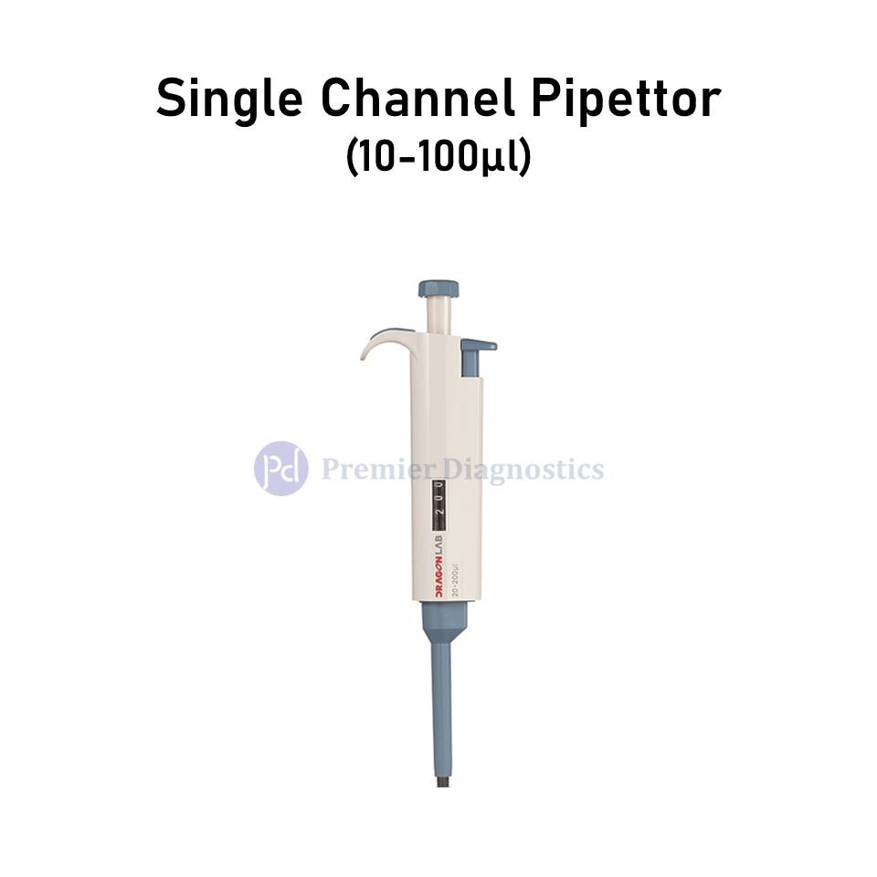 TopPette Single Channel Adjustable Micropipettor Micro Pipette ...