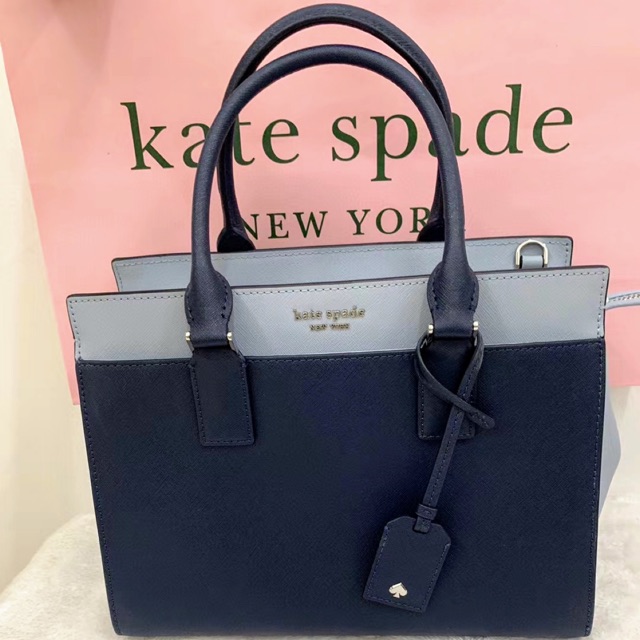 Kate spade top navy handbag