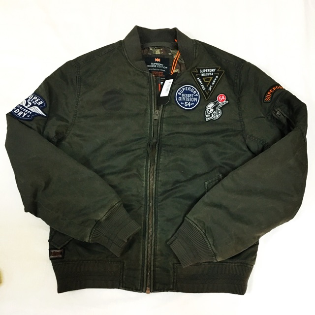 Superdry Limited Issue Flight Bomber Jacket Shopee Malaysia 