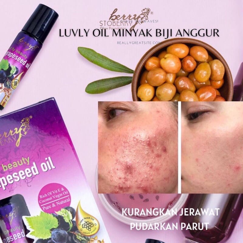 GRAPESEED OIL LUVLY BEAUTY BERRY Shopee Malaysia
